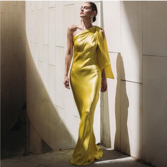 Zara satin evening dress - Picture 3 of 7